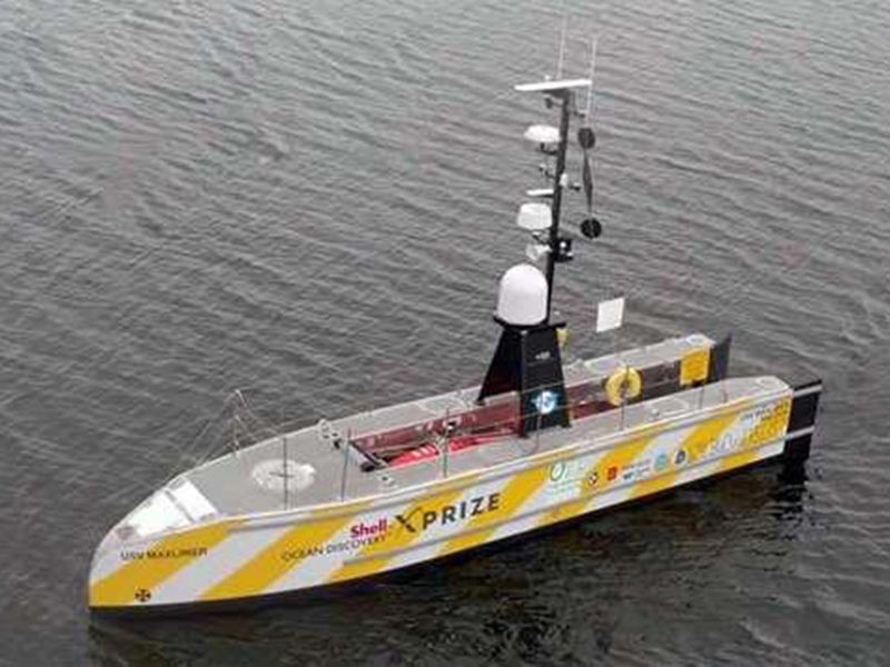 أول سفينة في العالم بلا طاقم تعبر الأطلسي